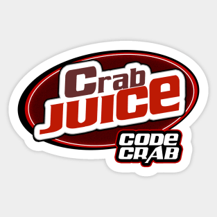 Crab juice code crab 90's 2000's reference meme Sticker